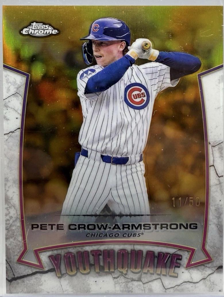Pete Crow-Armstrong [Gold Refractor] #YQ-30