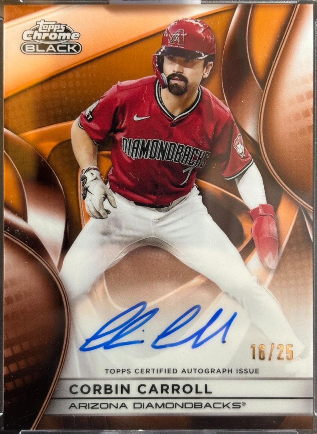 Corbin Carroll [Orange Refractor] #CBA-CC Prices | 2025 Topps