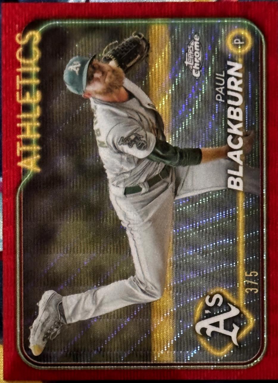 Paul Blackburn [Red Wave Refractor] #43