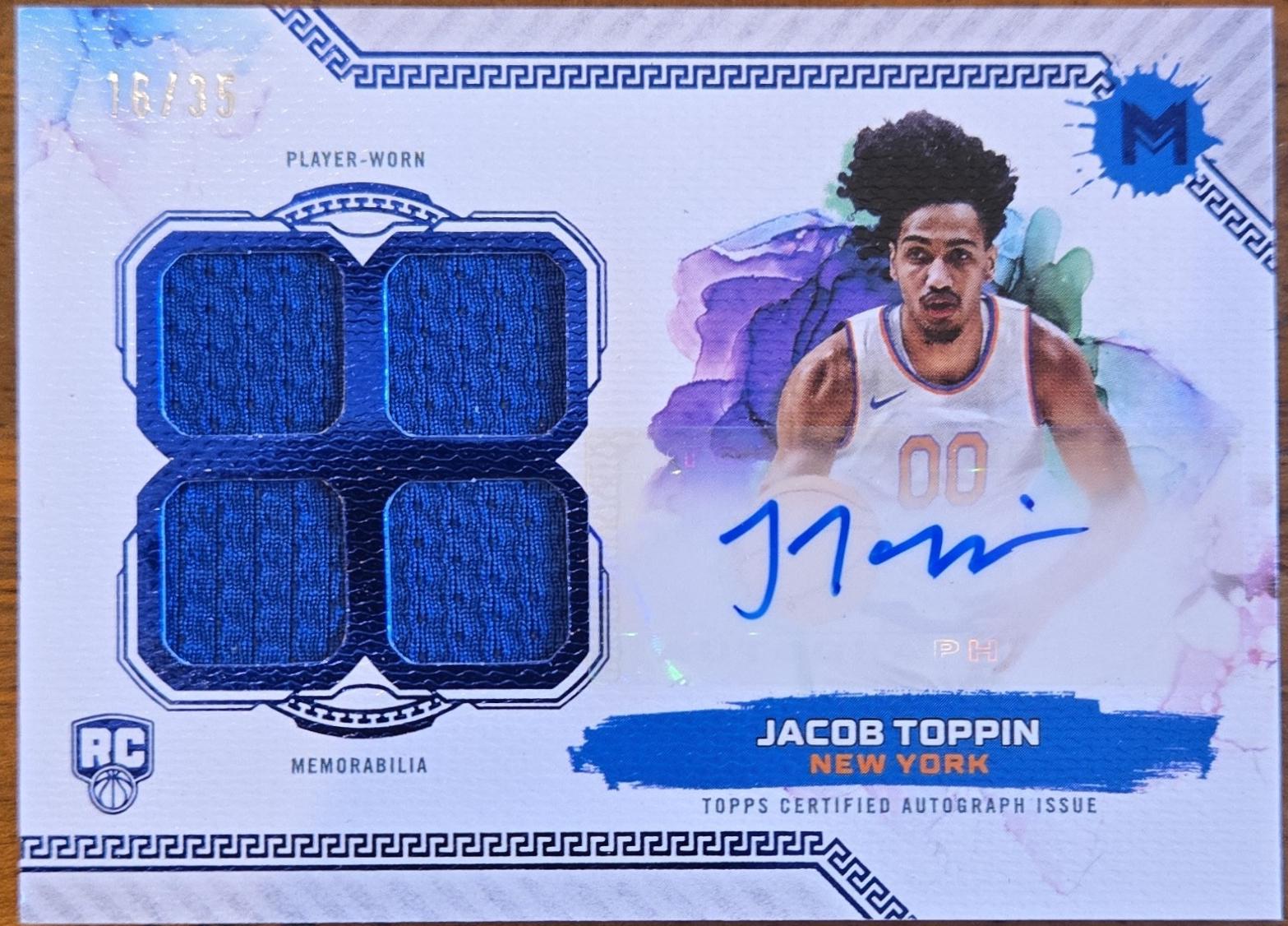 Jacob Toppin [Ultramarine Blue] #MQA-JT