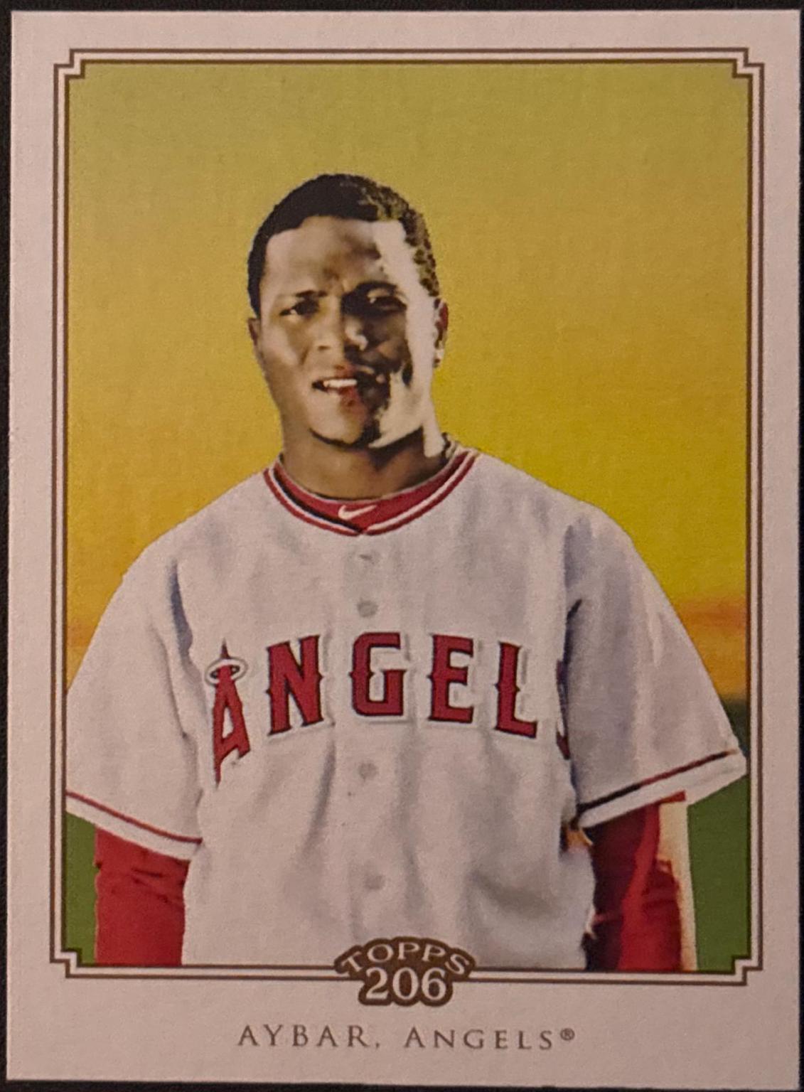Erick Aybar #160 2010 Topps 206 Baseball