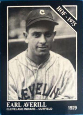 Earl Averill #31 Baseball Cards 1991 Conlon Collection