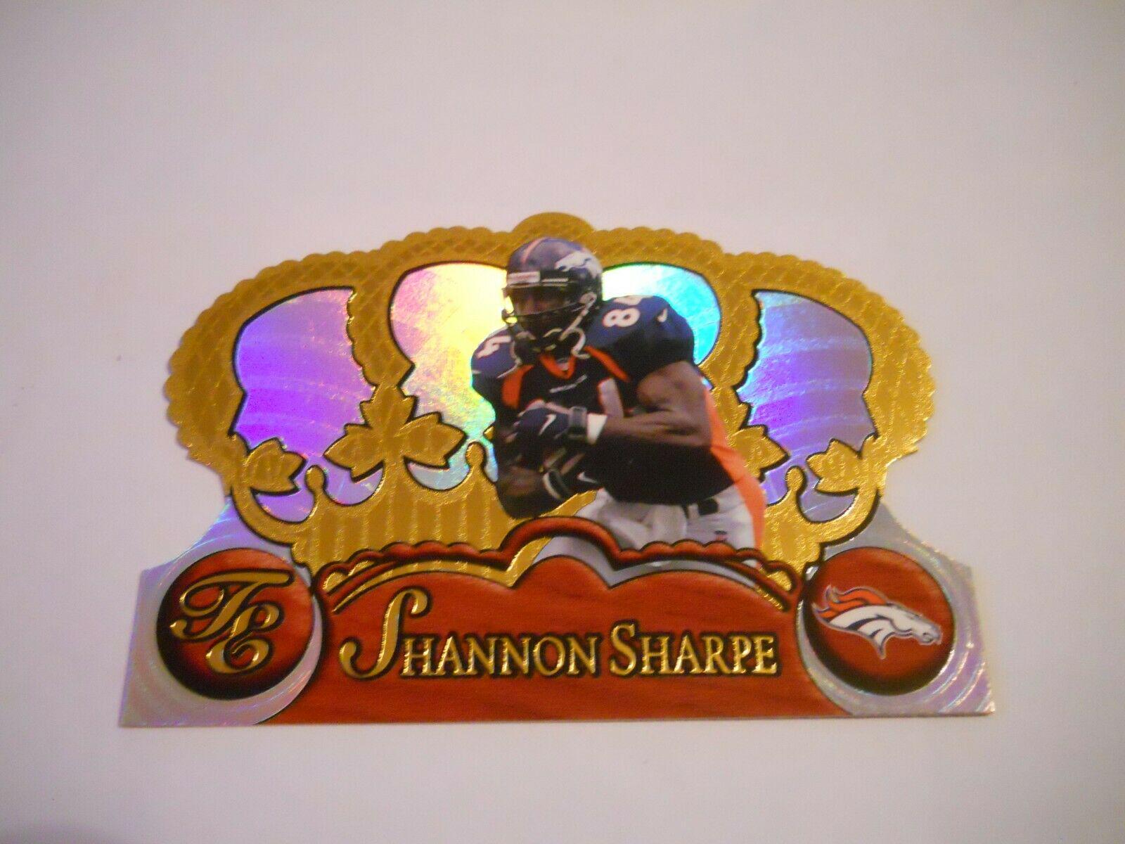 Shannon Sharpe #43 1997 Pacific Crown Royale Football