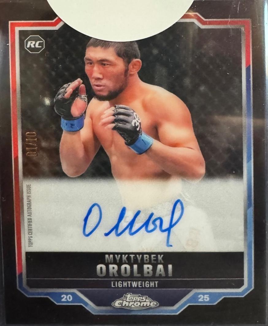 Myktybek Orolbai [Black Refractor] #CRA-MO