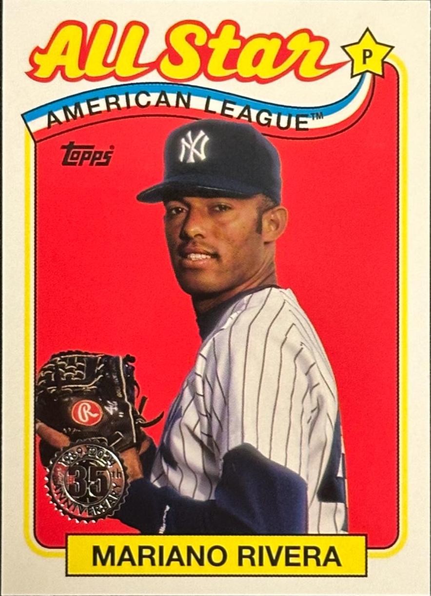 Mariano Rivera #89ASB-25 Baseball Cards 2024 Topps 1989 All-Stars
