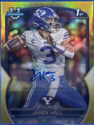 Jaren Hall [Autograph Yellow] #85