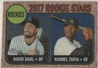 Rockies 2017 Rookie Stars: David Dahl / Raimel Tapia