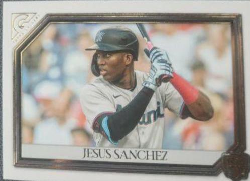 Jesus Sanchez #12 Baseball Cards 2021 Topps Gallery