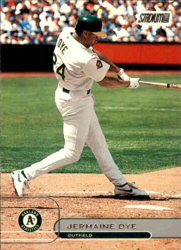Jermaine Dye #18 Baseball Cards 2002 Stadium Club