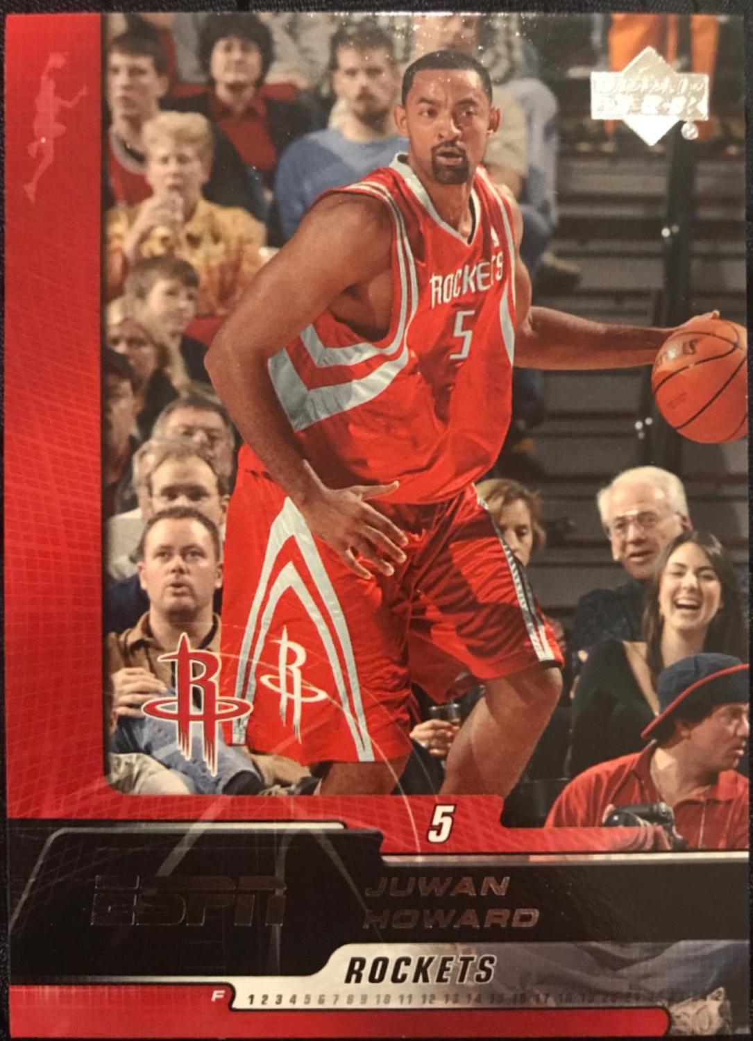 Juwan Howard #30 Basketball Cards 2005 Upper Deck ESPN