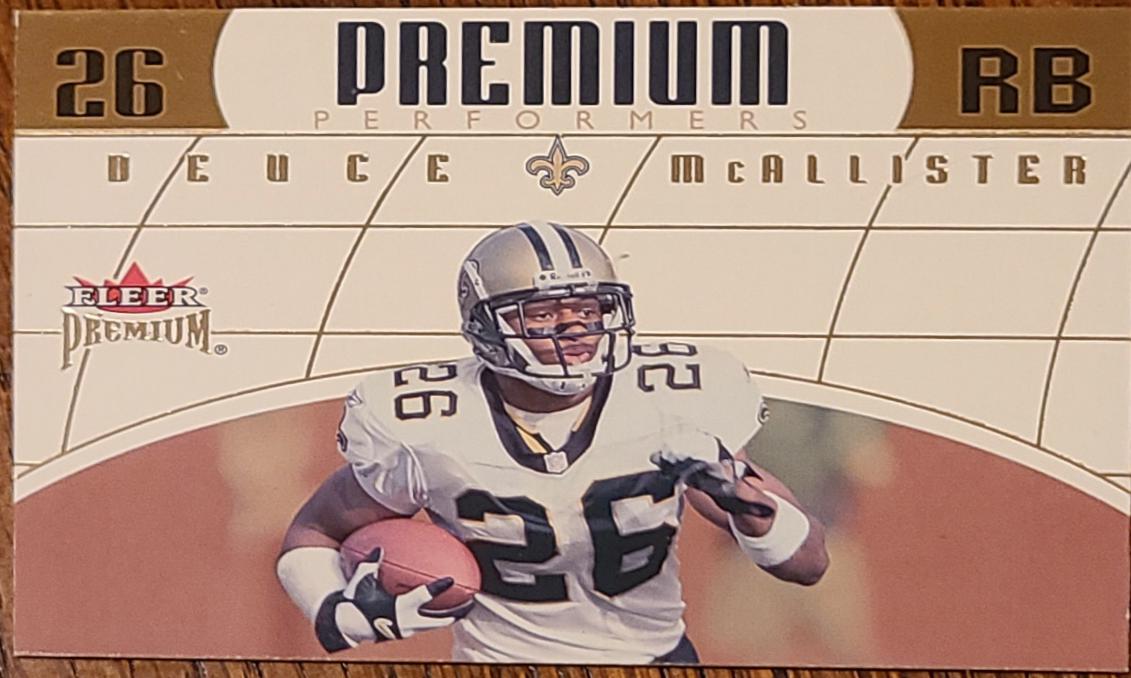Deuce McAllister #191 2002 Fleer Premium Football