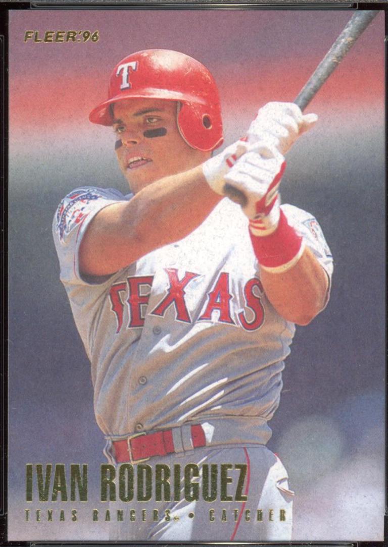 Ivan Rodriguez #260 1996 Fleer Baseball