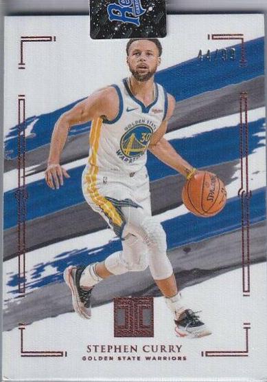 Stephen Curry #45 Basketball Cards 2020 Panini Impeccable