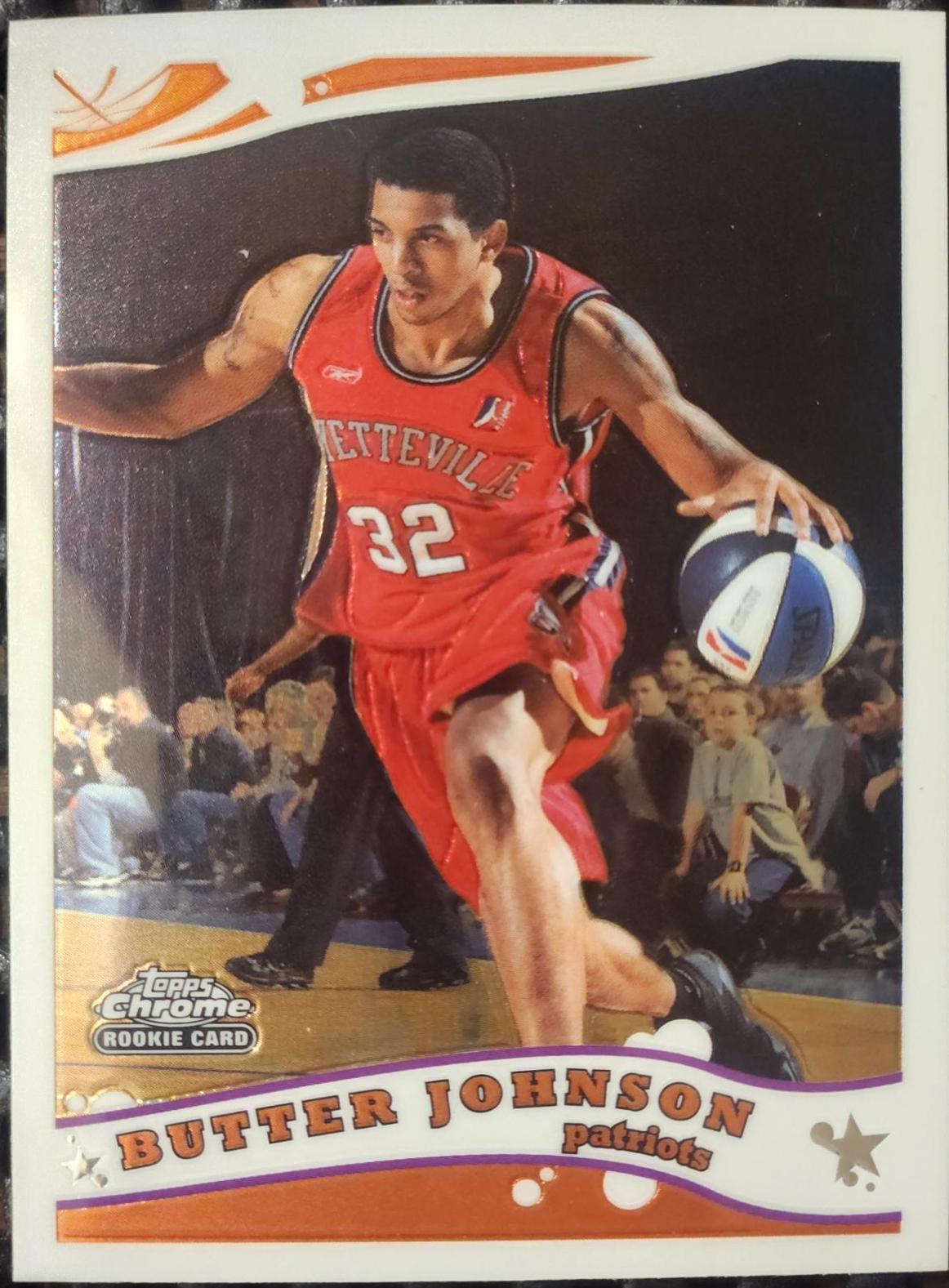 Butter Johnson #265 Basketball Cards 2005 Topps Chrome