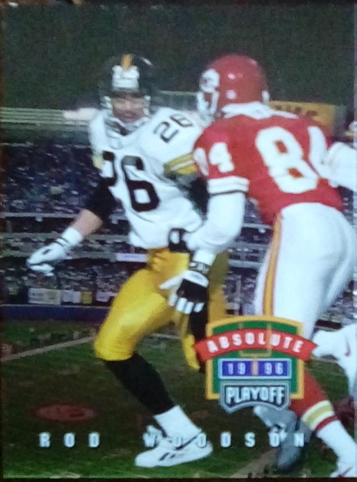 Rod Woodson #030 Football Cards 1996 Playoff Absolute