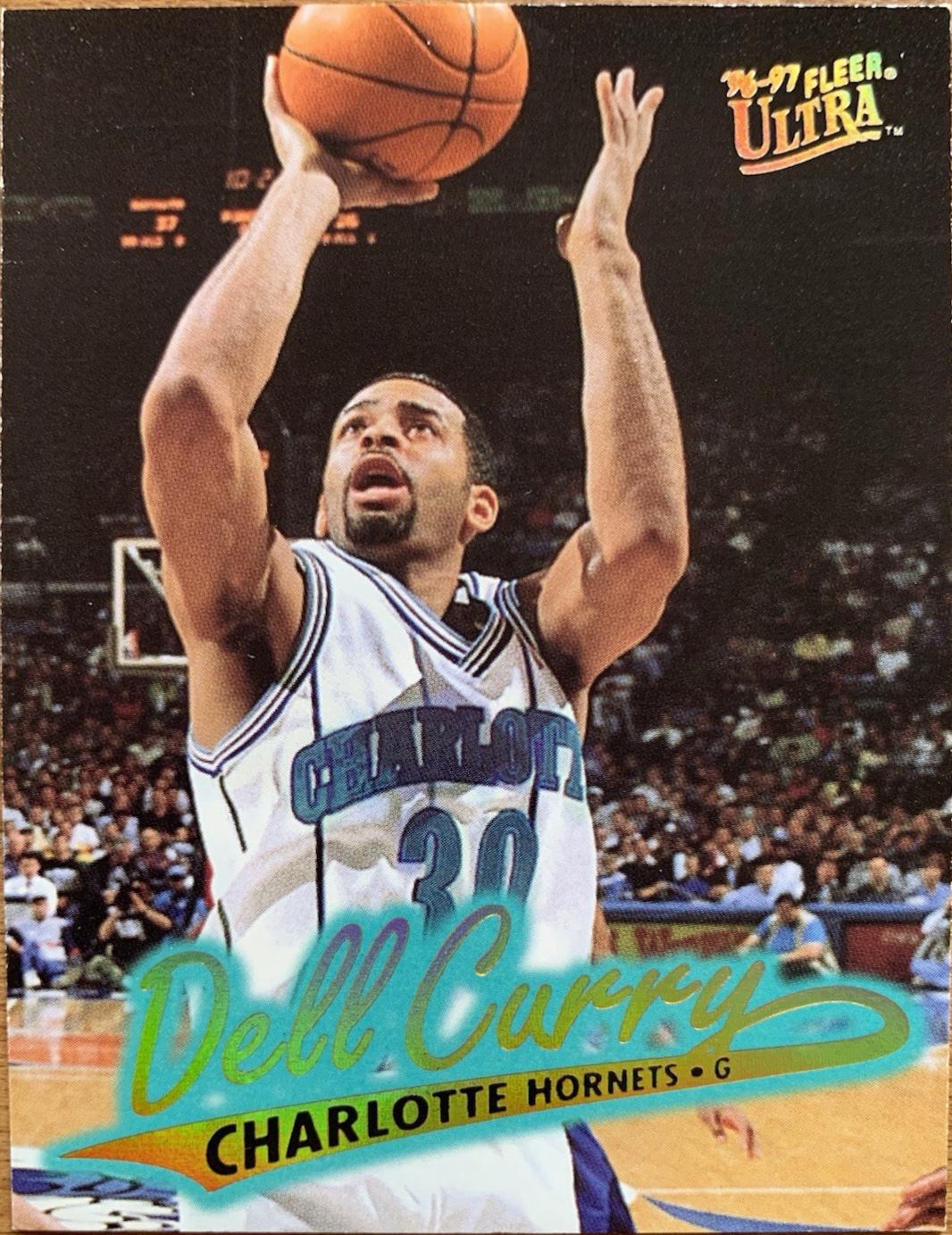 Dell Curry #G11 Basketball Cards 1996 Ultra Gold Medallion
