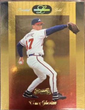 Tom Glavine #57 Baseball Cards 1996 Leaf Limited