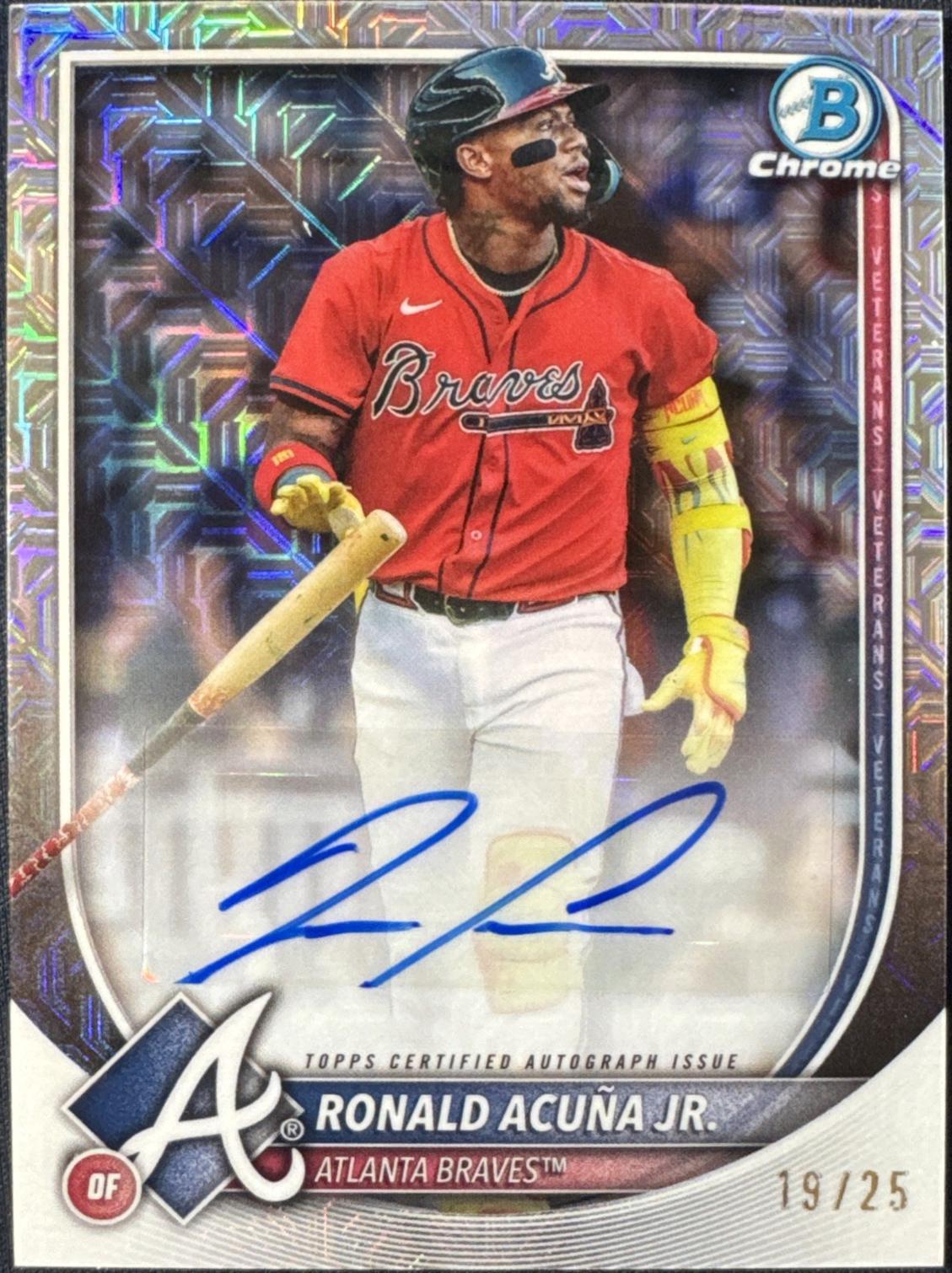 Ronald Acuna Jr. [Image Variation Autograph] #13