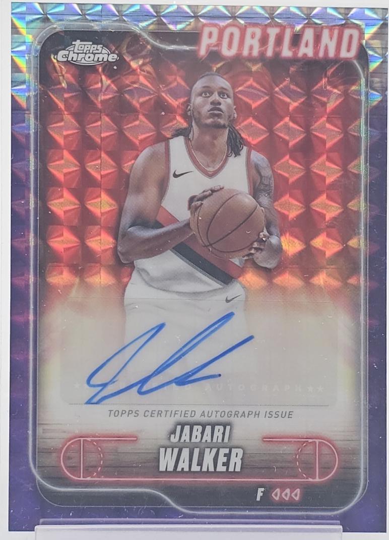 Jabari Walker [Purple Sapphire] #TCA-JWA