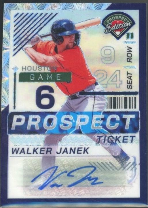 Walker Janek [Purple Scope Holo Ticket Signature] #15