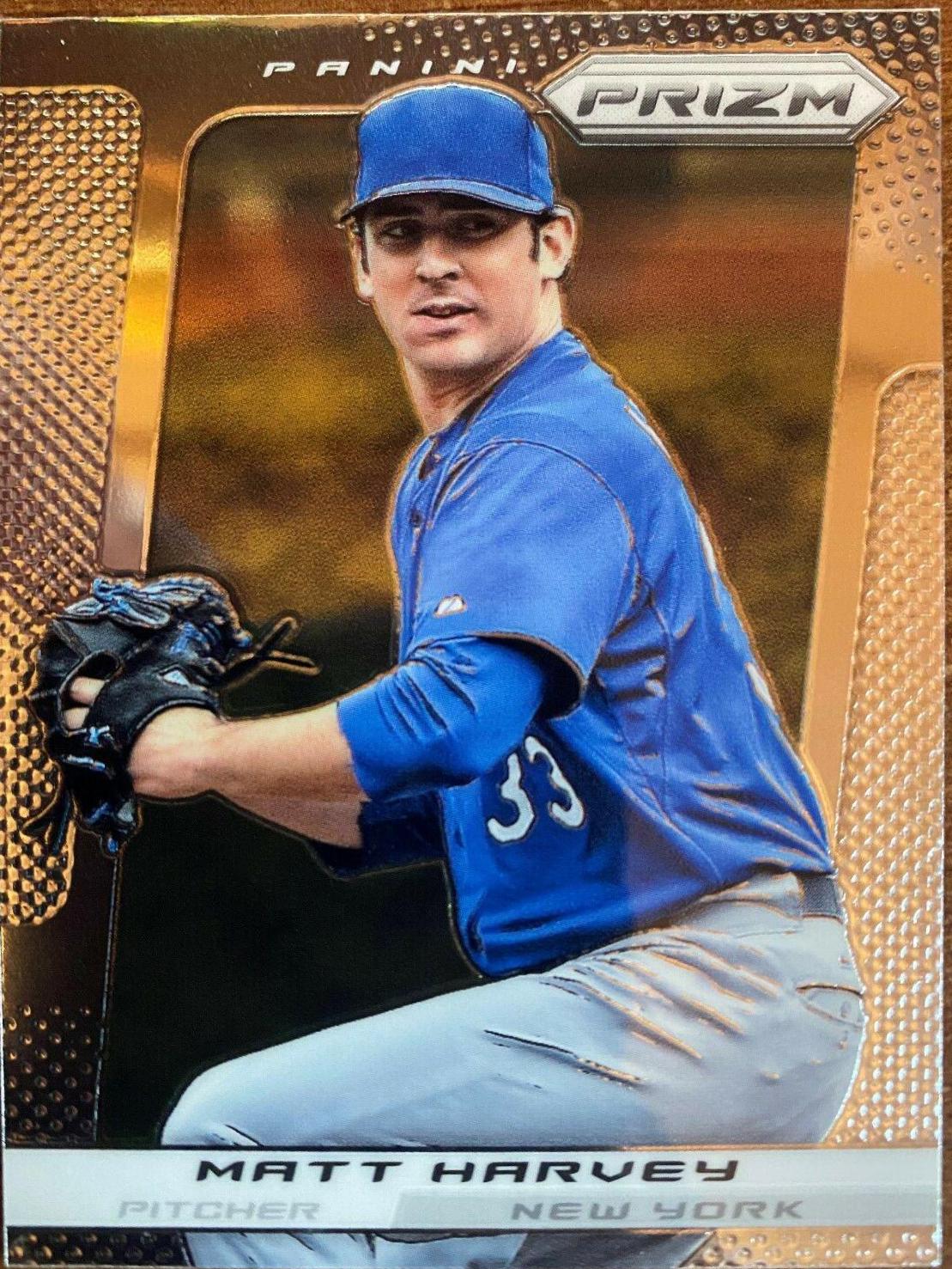 Matt Harvey #22 Baseball Cards 2013 Panini Prizm