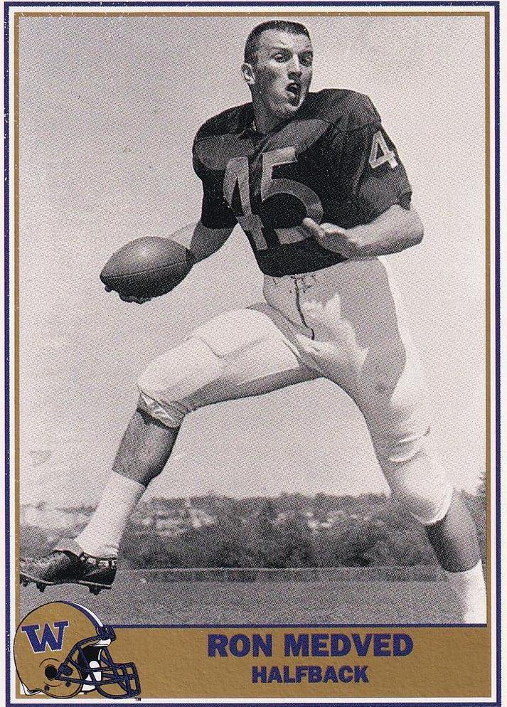 Ron Medved #57 Football Cards 1992 Pacific Washington Greats