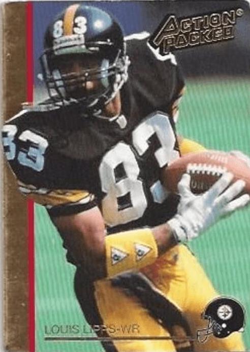Louis Lipps #223 Football Cards 1992 Action Packed