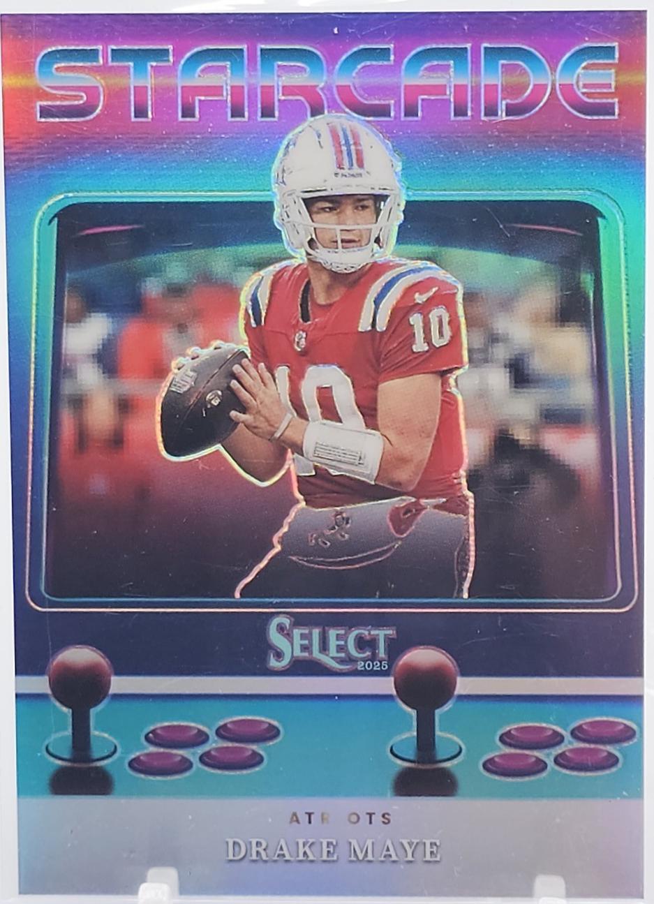 Drake Maye [Black Prizm] #8