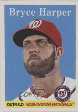 Bryce Harper #9 Baseball Cards 2016 Topps Throwback Thursday