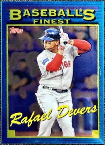 Rafael Devers [Blue Refractor] #93-2