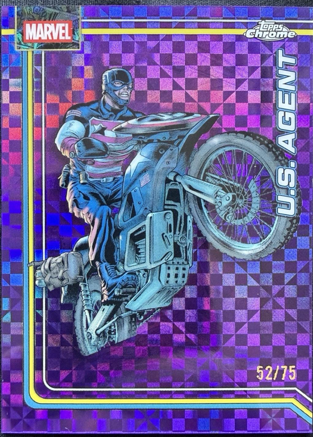 U.S. Agent Purple X-Fractor