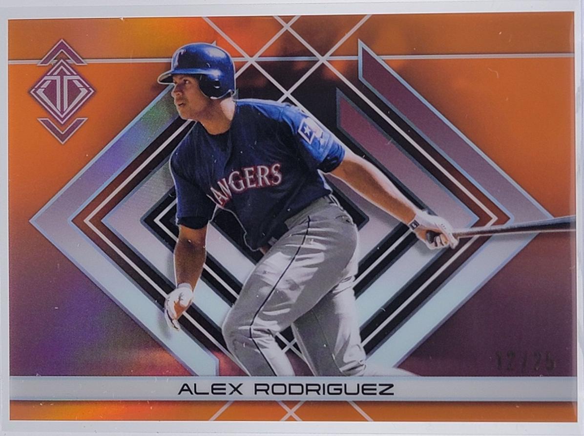 Alex Rodriguez [Orange Image Variation] #18