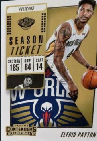 Elfrid Payton #3 Basketball Cards 2018 Panini Contenders