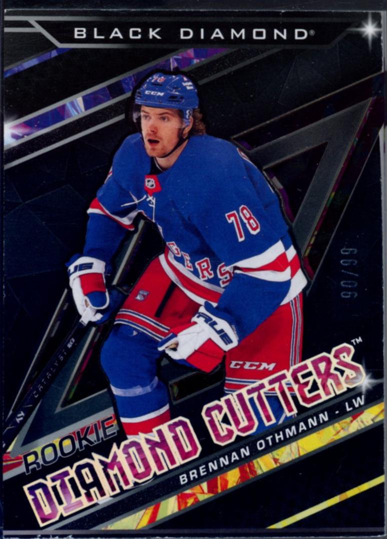 Brennan Othmann #RDC-BO Hockey Cards 2024 Upper Deck Black Diamond Rookie Diamond Cutter