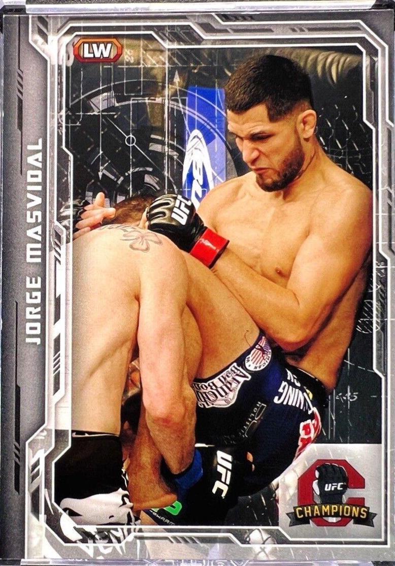 Jorge Masvidal #129 Ufc Cards 2014 Topps UFC Champions