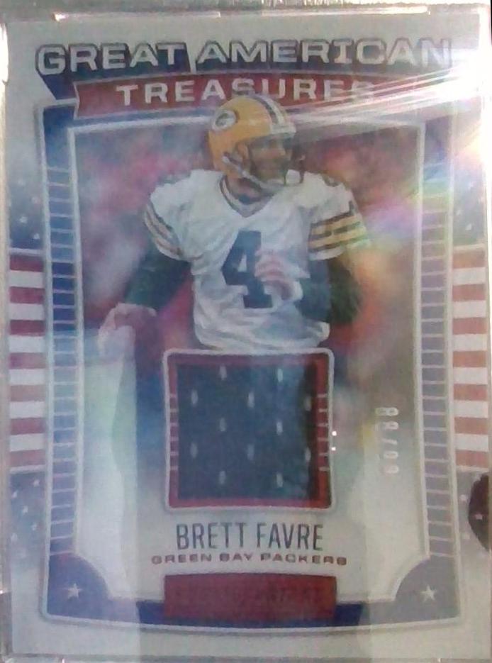 Brett Favre #17 Football Cards 2017 Panini Rookies & Stars Great American Treasures