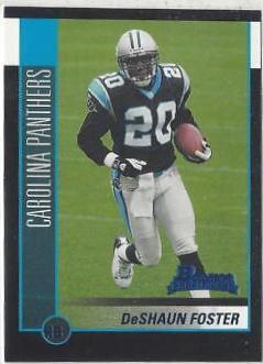 DeShaun Foster #135 Football Cards 2002 Bowman