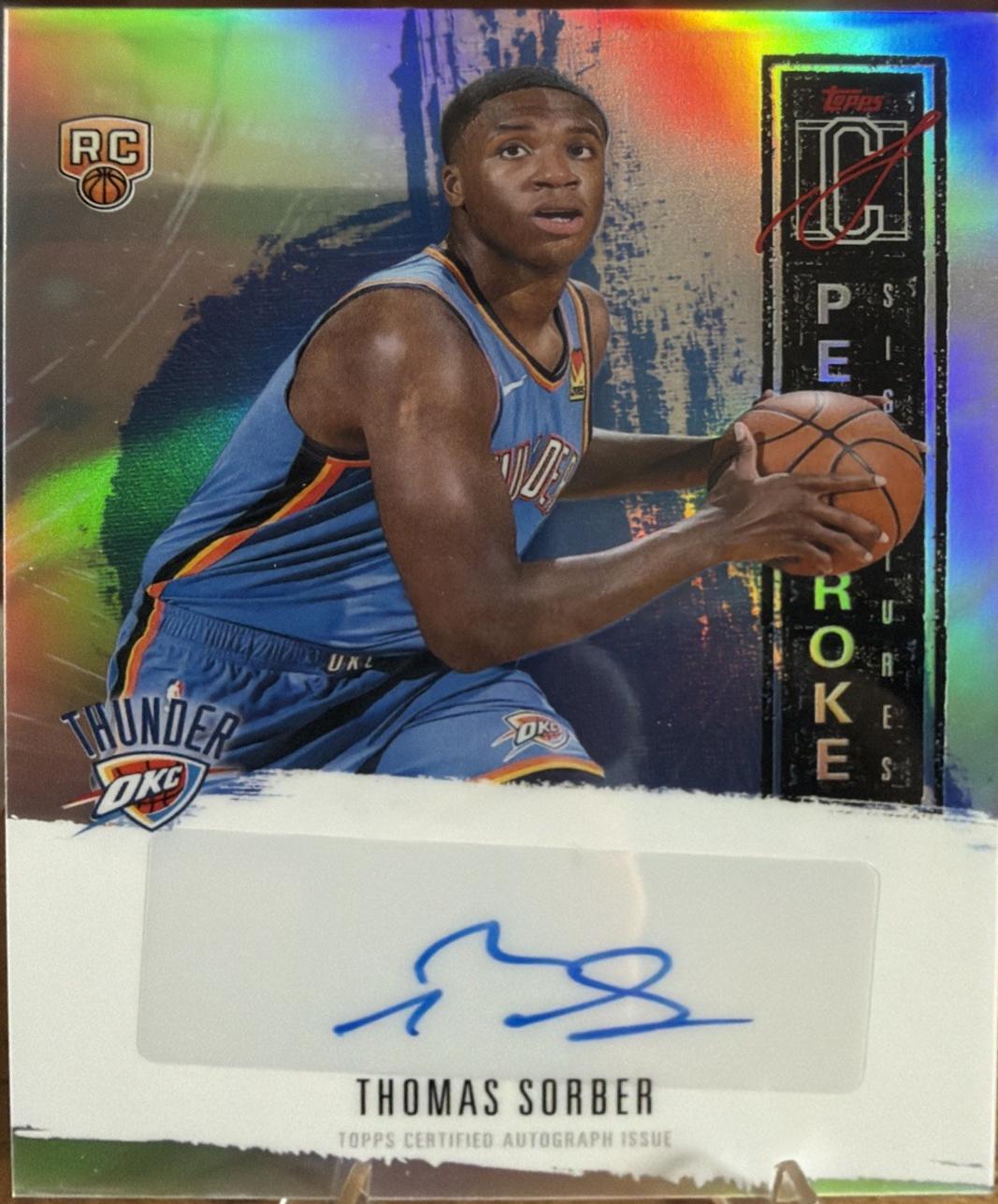 Thomas Sorber #PS-TS Prices | 2025 Topps Signature Class Penstroke
