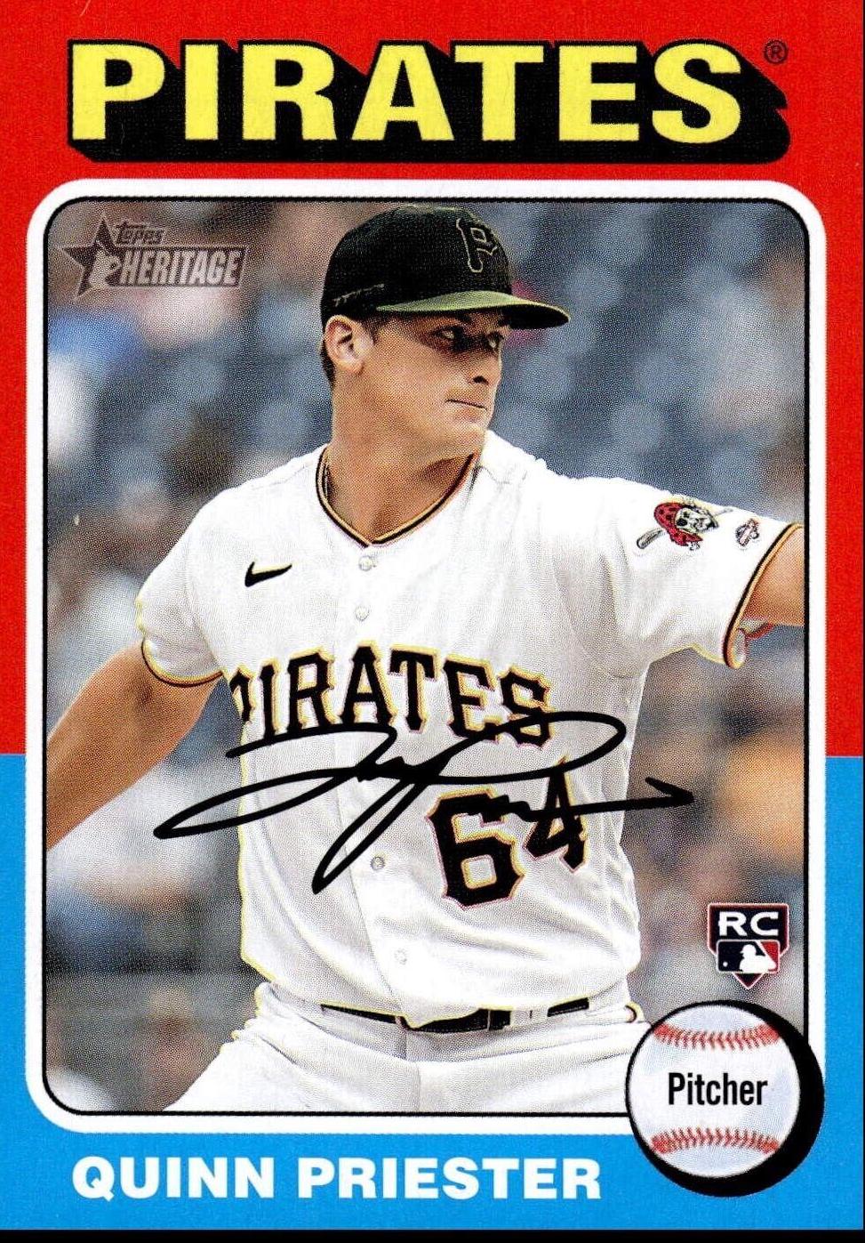 Quinn Priester #172 Baseball Cards 2024 Topps Heritage