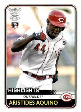 Aristides Aquino #298 Baseball Cards 2020 Topps Big League