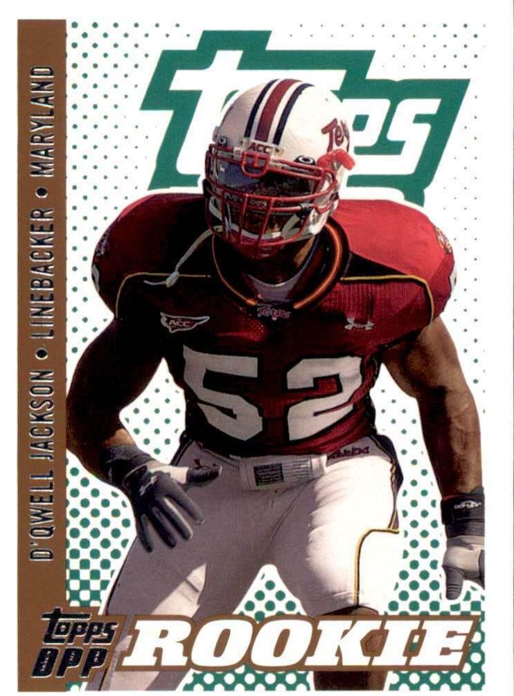 D'Qwell Jackson #161 2006 Topps Draft Picks & Prospects Football