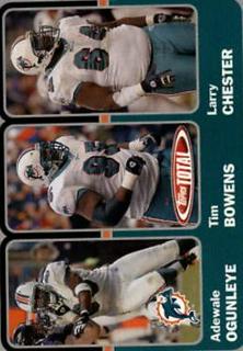 Adewale Ogunleye, Larry Chester, Tim Bowens