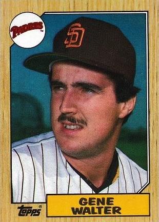 Gene Walter #248 Baseball Cards 1987 Topps