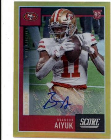 Brandon Aiyuk #414 2020 Panini Score Football