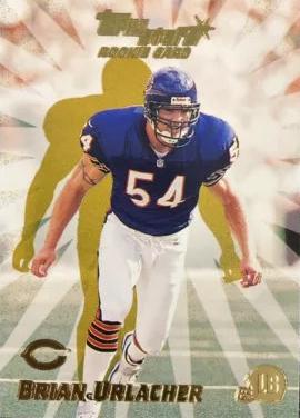 Brian Urlacher #170 Football Cards 2000 Topps Stars