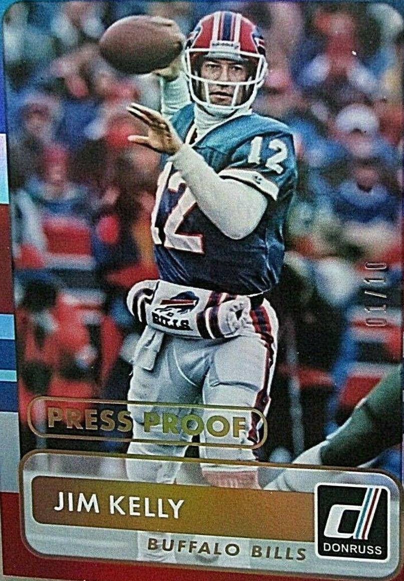Jim Kelly [Press Proof Gold] #182
