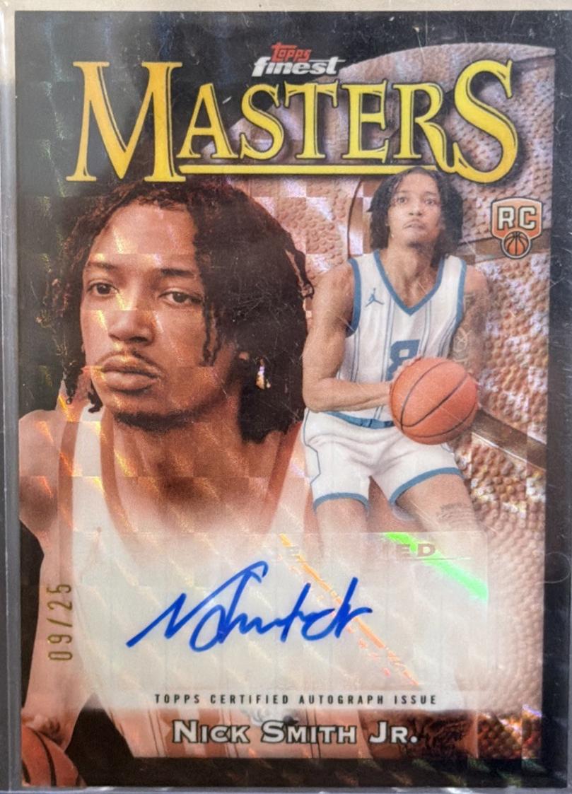 Nick Smith Jr. [Black Refractor] #MA-NSJ