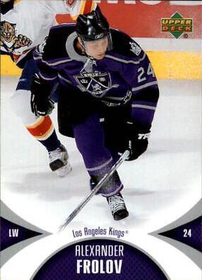 Alexander Frolov #50 Hockey Cards 2006 Upper Deck Mini Jersey Collection