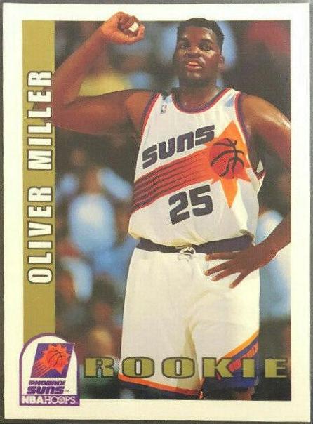 Oliver Miller #453 Basketball Cards 1992 Hoops