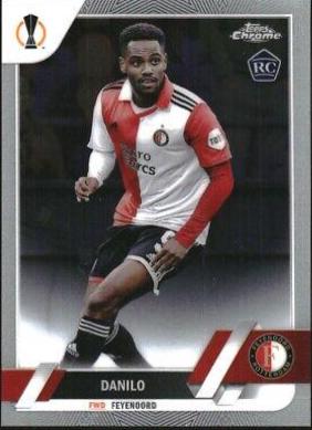 Danilo #13 Soccer Cards 2022 Topps Chrome UEFA Club Competitions